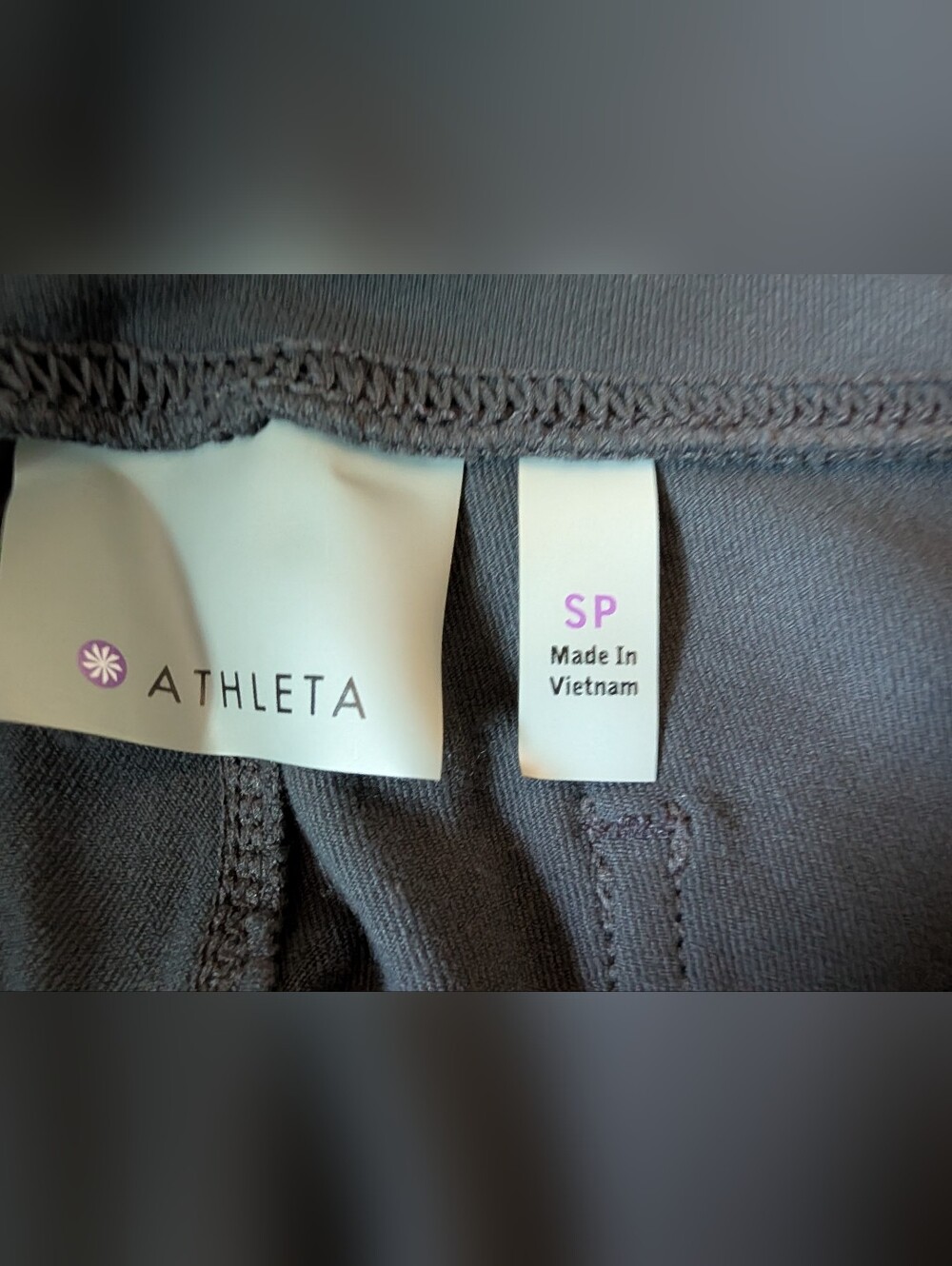 Athleta Dipper Pants Small Petite SP Gray Yoga Hiking Commute Lounge Trousers - Picture 7 of 10